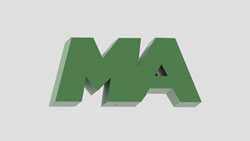 3d view of my logo